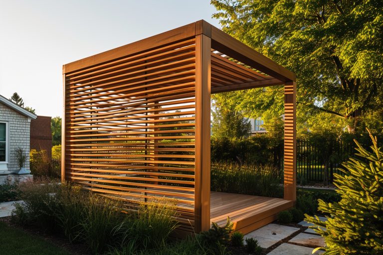 Les avantages d’une pergola bioclimatique en bois pour votre espace extérieur