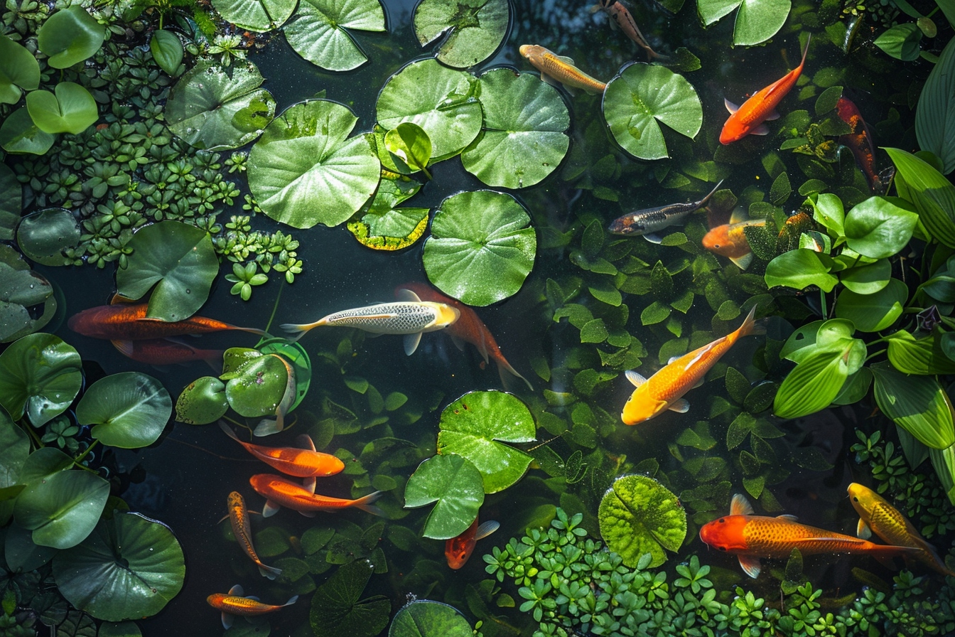 Les plantes et poissons à intégrer dans votre bassin d’ornement